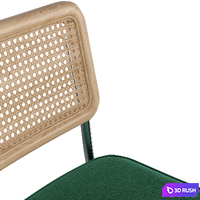 Nora dining chair 3D Model Vray