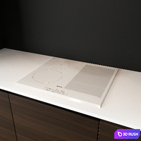 Kitchen 12 3D Model Vray, Corona