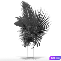 Bouquet 07 3D Model Vray, Corona