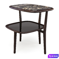 Ceccotti Collezioni: Petit Matin - Side Tables 3D Model Corona