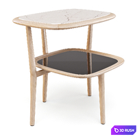 Ceccotti Collezioni: Petit Matin - Side Tables 3D Model Corona