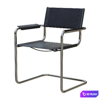 Bauhaus Armchair MS65 3D Model Vray, Corona