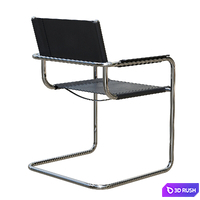 Bauhaus Armchair MS65 3D Model Vray, Corona