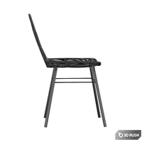 Mauritius Woven Dining Chair 3D Model Vray, Corona