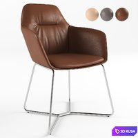 Nicolas Laredo dining chair 3D Model Vray, Corona