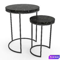 Anaximene Coffee Table 3D Model Vray, Corona