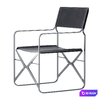 Chair APRIL By Zanotta 3D Model Corona