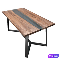 Loft table 3D Model Corona