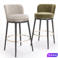 Aster_Hicks Bar stool 3D Model Vray