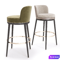 Aster_Hicks Bar stool 3D Model Vray