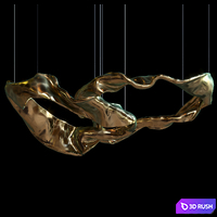 Hanging sculpture - Vargov Design 3D Model Corona