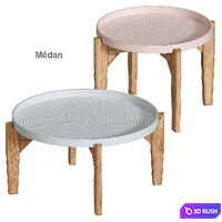 Médan Coffee table La Redoute 3D Model Corona