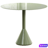 Palissade Cone Round Table 3D Model Vray, Corona