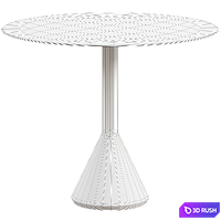 Palissade Cone Round Table 3D Model Vray, Corona