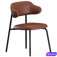 Aloa Dining Chair 02 by Artifort 3D Model Corona