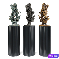 Umberto Mastroianni Boodschap Figure 3D Model
