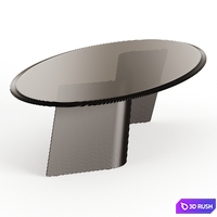 Reflex Angelo ESSE Oval Coffee Table By Tulczinsky 3D Model Vray, Corona