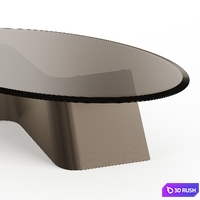 Reflex Angelo ESSE Oval Coffee Table By Tulczinsky 3D Model Vray, Corona