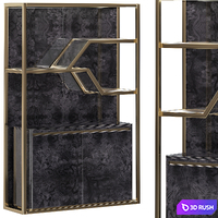 Charisma Bookshelf by Giorgio Collection 3D Model Corona