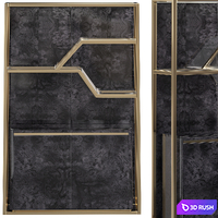 Charisma Bookshelf by Giorgio Collection 3D Model Corona