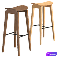 NY11 Stool By NORR11 3D Model Vray, Corona