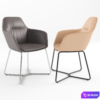 Nicolas Laredo dining chair 3D Model Vray, Corona