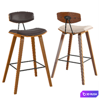 Armen Living Fox Bar Stool 3D Model Vray, Corona