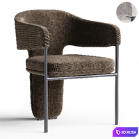 La Redoute Palazzo chair 3D Model Corona