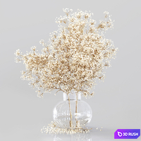 Bouquet Indoor Plant 12 3D Model Vray, Corona