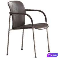 CB2 Pesaro Chair 3D Model Vray, Corona
