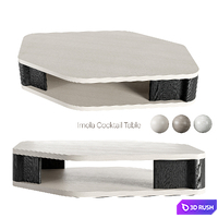 Imola Cocktail Table _ HOLLY HUNT 3D Model Vray, Corona