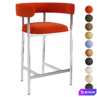 Mobel - Font Bar ArmStool 3D Model Corona