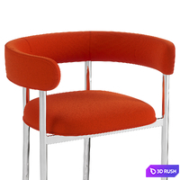 Mobel - Font Bar ArmStool 3D Model Corona