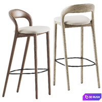 Neva Light Bar chair by Artisan 3D Model Vray, Corona