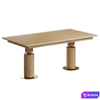 Arteriors - Tiller dining table 3D Model Corona