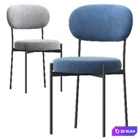 Chair Mason Top concept 3D Model Vray, Corona