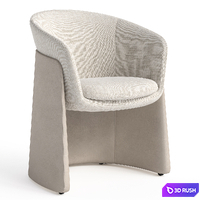 Davis Seba chair 3D Model Vray, Corona