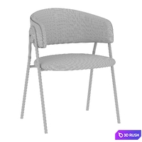 Stool Group Colins 3D Model Vray, Corona