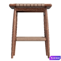 Ritzwell Mo Bridge Stool 3D Model Vray, Corona