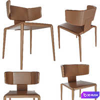 Chair Element 3D Model Corona
