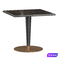 Atlanta dining table 3D Model Corona