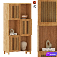 LA FORMA BEYLA Display Cabinet 3D Model Vray, Corona