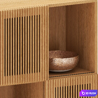 LA FORMA BEYLA Display Cabinet 3D Model Vray, Corona