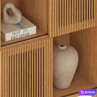 LA FORMA BEYLA Display Cabinet 3D Model Vray, Corona