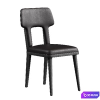 Fork Dining Chair 3D Model Corona
