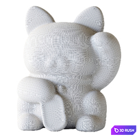 Maneki-Neko 3D Model Corona