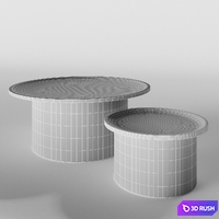 Coffee table Oreus 3D Model Corona