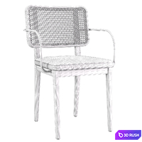 Cane Chair 3D Model Corona