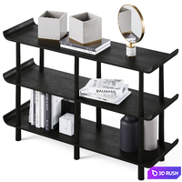 Shelving unit Payton by Interior secrets 3D Model Vray, Corona