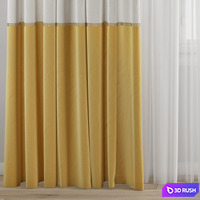 Curtain 338 3D Model Vray